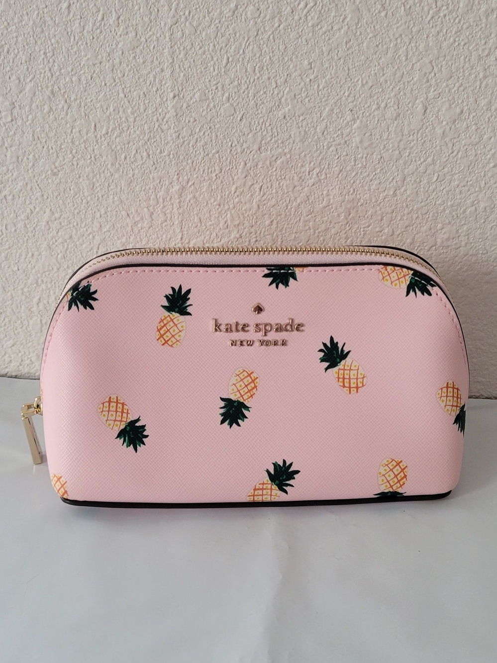 kate spade Pink Pineapple Cosmetic Pouch